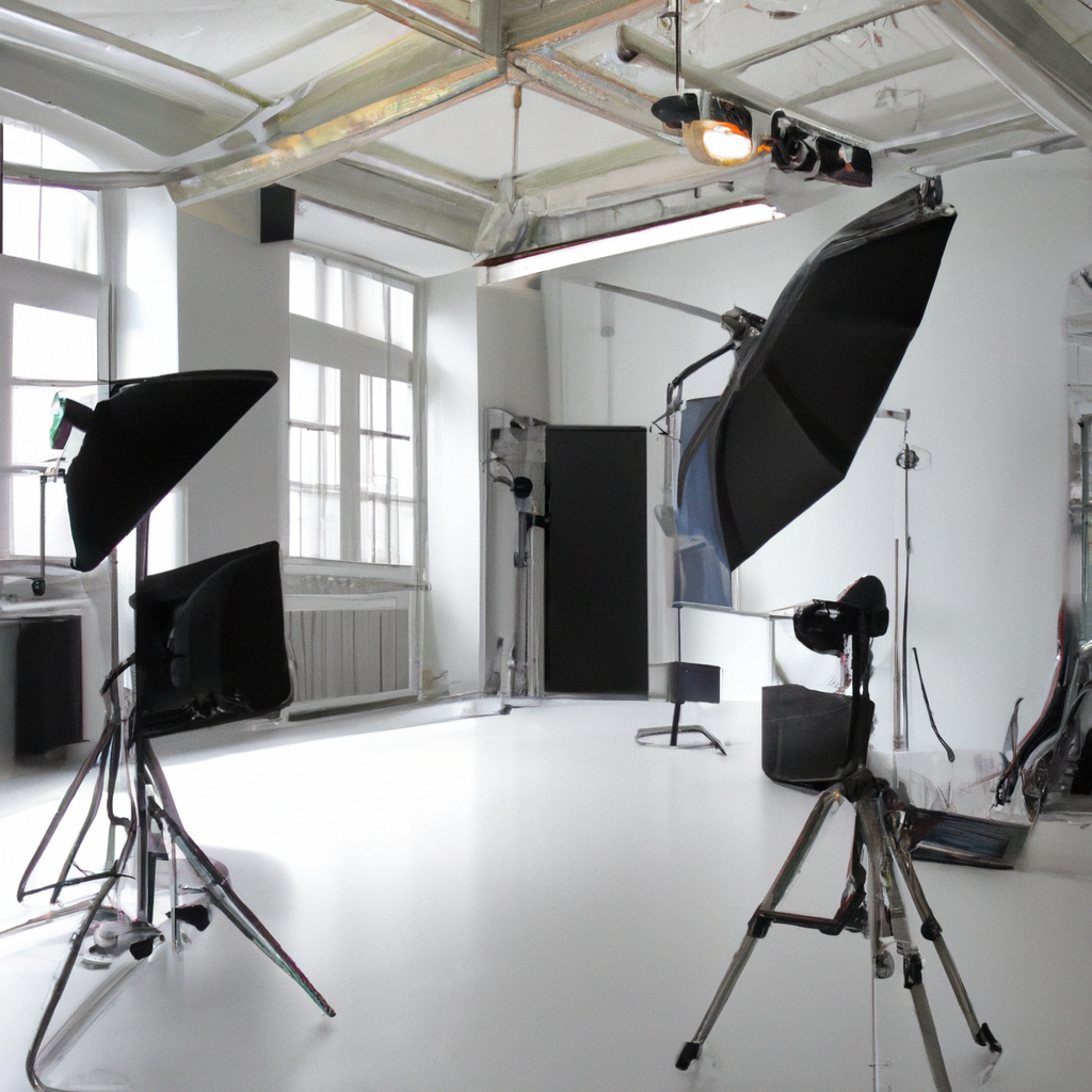 Équipe de Lumina Studio au travail dans le loft parisien, lumière naturelle